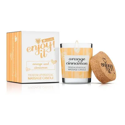 Masážní svíčka Enjoy it! Orange Cinamon (Massage Candle) Magnetifico Power Of Pheromones - 70 ml