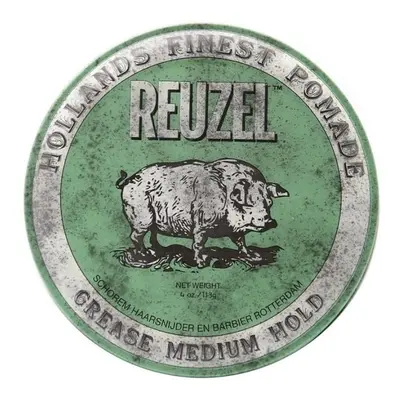 Pomáda na vlasy se střední fixací (Green Pomade Grease) Reuzel - 35 g