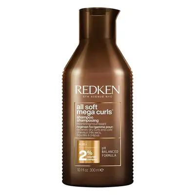 Šampon pro suché kudrnaté a vlnité vlasy All Soft Mega Curls (Shampoo) Redken - 300 ml