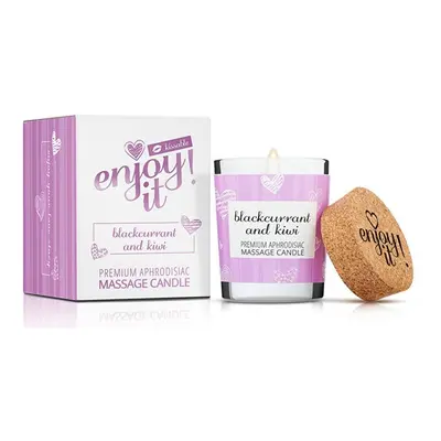 Masážní svíčka Enjoy it! Blackcurrant and Kiwi (Massage Candle) Magnetifico Power Of Pheromones 