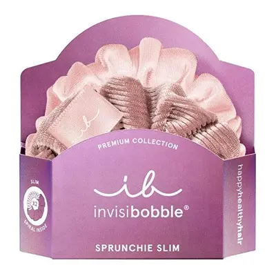 Gumička do vlasů Sprunchie Slim Premium La Vie en Rose Invisibobble - 2 ks