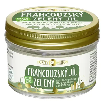 Francouzský zelený jíl Purity Vision - 150 g