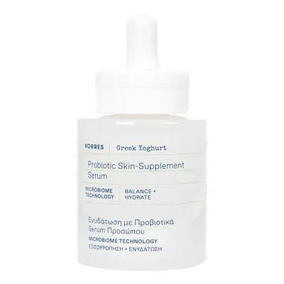 Probiotické hydratační pleťové sérum Greek Yoghurt Probiotic Superdose (Face & Eyes Serum) Korre