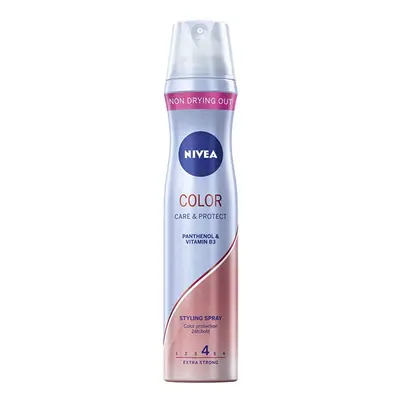 Lak na vlasy pro zářivou barvu vlasů Color Care & Protect Nivea - 250 ml