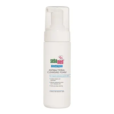 Antibakteriální čisticí pěna Clear Face (Antibacterial Cleansing Foam) Sebamed - 150 ml