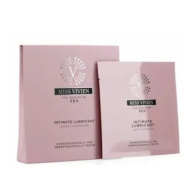 Jednorázový lubrikační gel Mandarinka (Intimate Lubricant) Miss Vivien - 3 x 6 ml