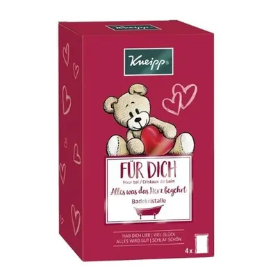 Sada dětské soli do koupele Kneipp - 4 x 60 g