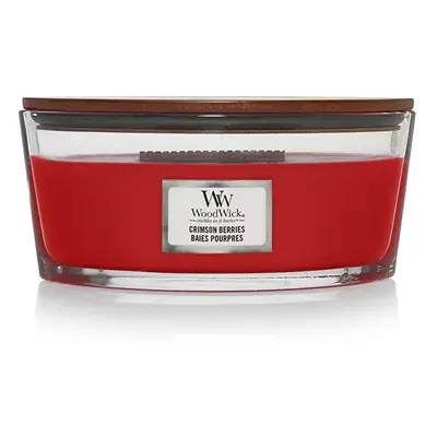 Vonná svíčka loď Crimson Berries WoodWick - 453,6 g