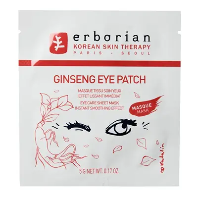 Maska na oční okolí Ginseng Eye Patch (Eye Care Sheet Mask) Erborian - 5 g