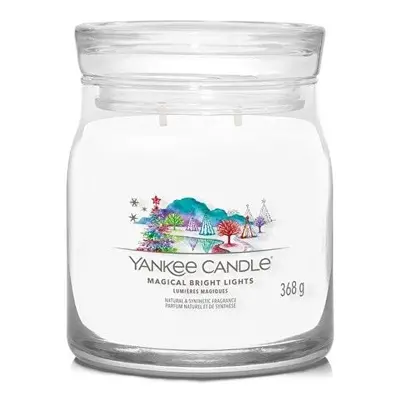 Aromatická svíčka Signature sklo střední Magical Bright Lights Yankee Candle - 368 g