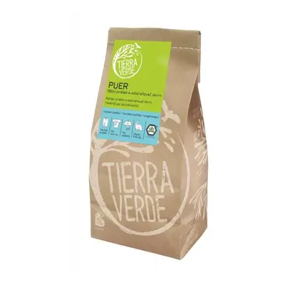 Puer bělicí prášek pro praní sáček Tierra Verde - 1 kg