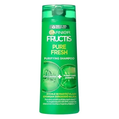 Posilující šampon na rychle se mastící vlasy Fructis (Pure Fresh Purifying Shampoo) Garnier - 25