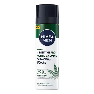 Zklidňující pěna na holení Sensitive Pro (Ultra-Calming Shaving Foam) Nivea - 200 ml