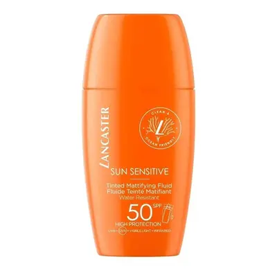 Tónující matující fluid na obličej SPF 50 Sun Sensitive (Tinted Mattifying Fluid) Lancaster - 30