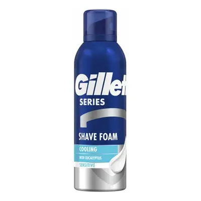 Chladivá pěna na holení Series Sensitive Eucalyptus (Cooling Shave Foam) Gillette - 200 ml