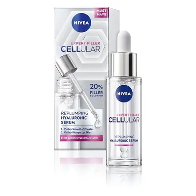 Vyplňující sérum Cellular Expert Filler (Replumping Hyaluronic Serum) Nivea - 30 ml