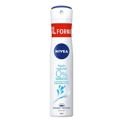 Deodorant ve spreji Fresh Natural Nivea - 200 ml