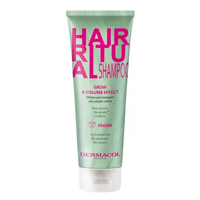 Obnovující šampon pro objem vlasů Hair Ritual (Grow & Volume Shampoo) Dermacol - 250 ml