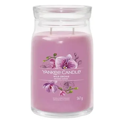 Aromatická svíčka Signature sklo velké Wild Orchid Yankee Candle - 567 g