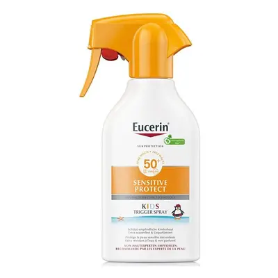 Dětský sprej na opalování SPF 50+ Sensitive Protect Kids (Trigger Spray) Eucerin - 250 ml