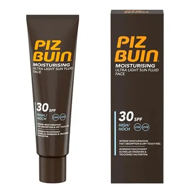 Ochranný hydratační fluid na obličej SPF 30 Moisturizing (Ultra Light Sun Fluid) Piz Buin - 50 m