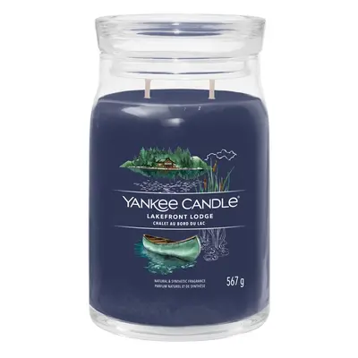 Aromatická svíčka Signature sklo velké Lakefront Lodge Yankee Candle - 567 g