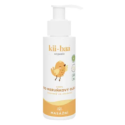 Masážní Bio Meruňkový olej kii-baa organic - 100 ml