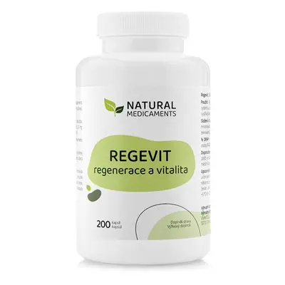 Regevit Natural Medicaments - 200 kapslí