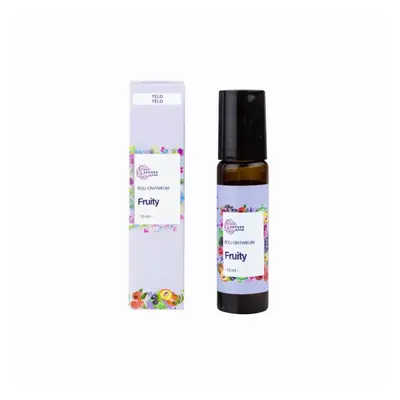 Roll-on olejový parfém s vůní malin, rybízu a vanilky (Fruity) Kvitok - 10 ml