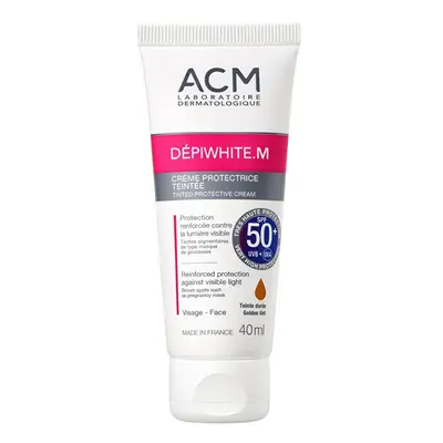 Tónovaný ochranný krém SPF 50+ Dépiwhite M (Tinted Protective Cream) ACM - 40 ml