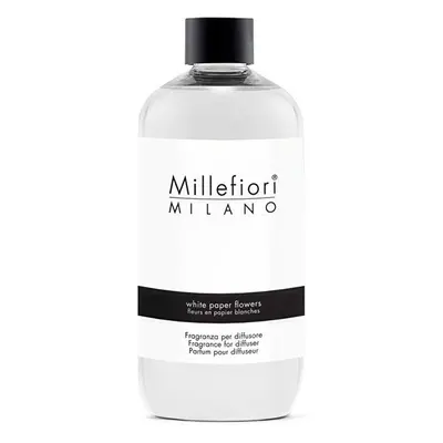 Náhradní náplň do aroma difuzéru Natural Květiny z bílého papíru Millefiori Milano - 500 ml