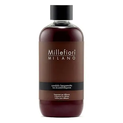 Náhradní náplň do aroma difuzéru Natural Santal a bergamot Millefiori Milano - 250 ml