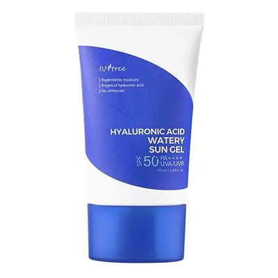 Lehký opalovací gel SPF 50+ Hyaluronic Acid (Watery Sun Gel) Isntree - 50 ml