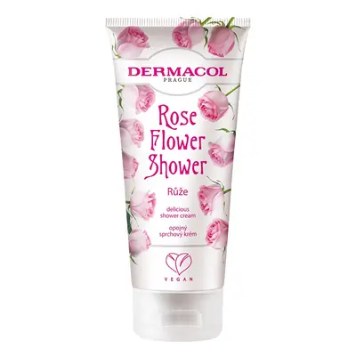 Opojný sprchový krém Růže Flower Shower (Delicious Shower Cream) Dermacol - 200 ml