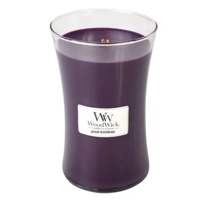 Vonná svíčka váza Spiced Blackberry WoodWick - 609,5 g