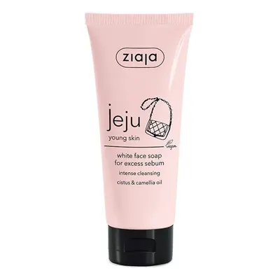 Bílé mýdlo na obličej Jeju (White Face Soap) Ziaja - 75 ml