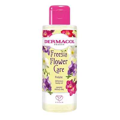 Opojný tělový olej Frézie Flower Care (Delicious Body Oil) Dermacol - 100 ml