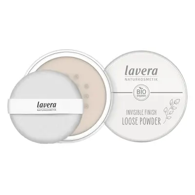 Jemný sypký pudr Invisible Finish (Loose Powder) Lavera / Odstín: Transparent - 11 g