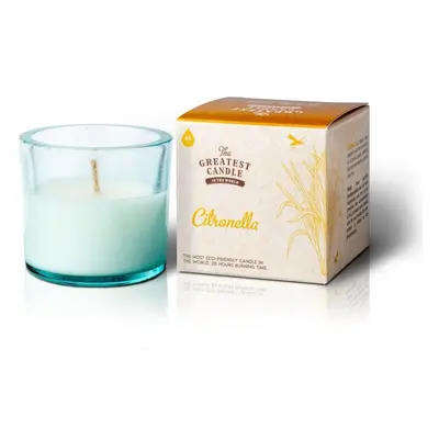 Repelentní svíčka ve skle s aroma citronely The Greatest Candle - 130 g