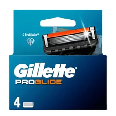 Náhradní hlavice Fusion Proglide Gillette - 4 ks