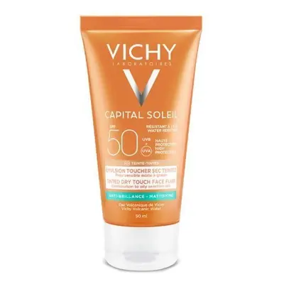 Matující BB krém SPF 50 Capital Soleil (Tinted Mattifying Face Fluid Dry Touch) Vichy - 50 ml