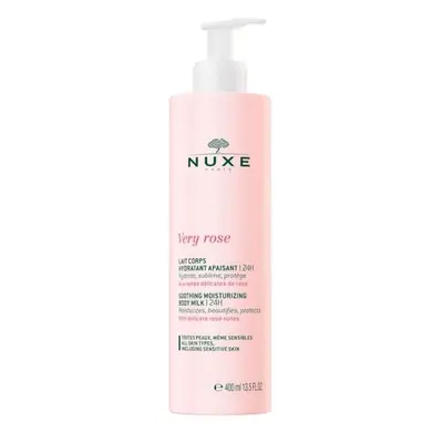 Zklidňující hydratační tělové mléko Very Rose (Soothing Moisturizing Body Milk) Nuxe - 400 ml