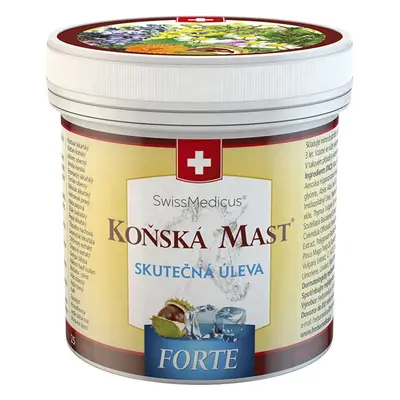 Koňská mast Forte chladivá Herbamedicus - 250 ml