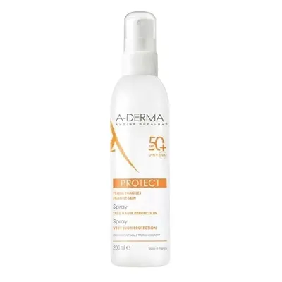 Sprej na opalování SPF 50+ (Protect Sun Spray) A-DERMA - 200 ml