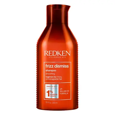 Uhlazující šampon pro nepoddajné a krepatějící se vlasy Frizz Dismiss (Shampoo) Redken - 300 ml