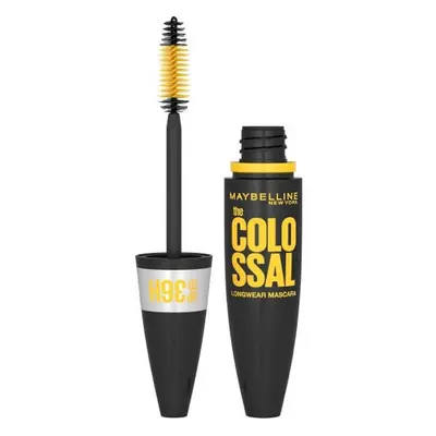 Objemová řasenka The Colossal Longwear 36H Maybelline / Odstín: Black - 10 ml