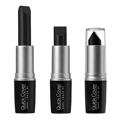 Rtěnka na krytí šedin a odrostů (Quick Cover Gray Hair Touch Up Stick) KISS / Odstín: Black - 6 