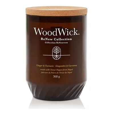 Vonná svíčky ReNew sklo velké Ginger & Turmeric WoodWick - 368 g