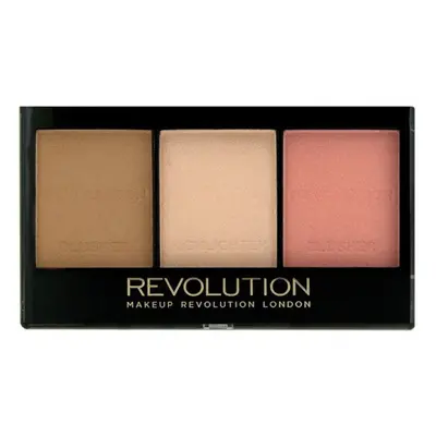 Rozjasňující konturovací sada na obličej (Ultra Brightening Contour Kit) Revolution / Odstín: C0