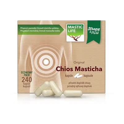 Chios Masticha Strong&Pure Mastic Life - 240 kapslí